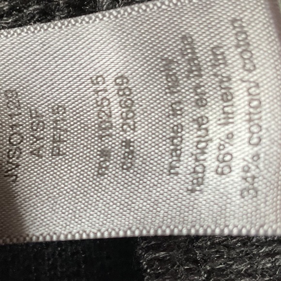 John Varvatos Mens Black Corded Blazer Jacket Size 50 Made in Italy 66% linen - Picture 5 of 11